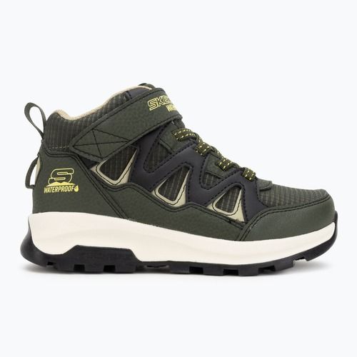 Vaikiški batai SKECHERS Storm Blazer Drizzle Squad alyvuogių/juodi