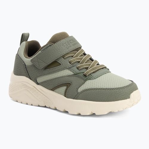 Vaikiški batai SKECHERS Uno Lite Echo Surge alyvuogių spalvos