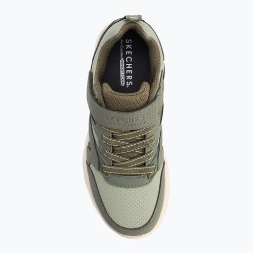 Vaikiški batai SKECHERS Uno Lite Echo Surge alyvuogių spalvos