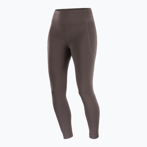 Moteriškos bėgimo tamprės Salomon SHAKEout Bliss 25" coffee bean