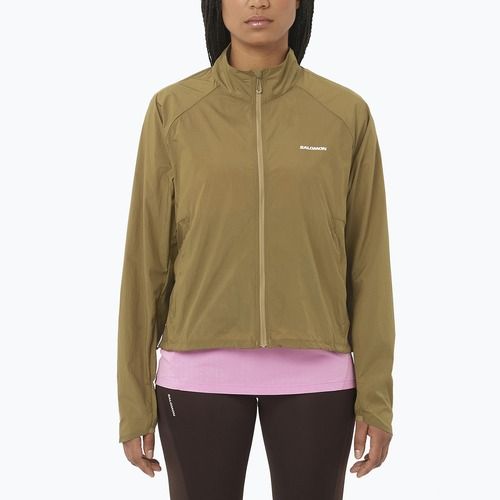 Moteriška bėgimo striukė Salomon Shakeout Fly brilliant olive