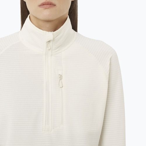 Moteriškas žygio džemperis Salomon Essential Lightwarm Half Zip whisper white