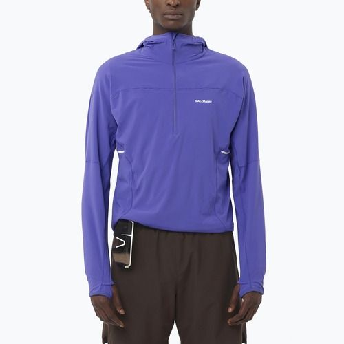 Vyriškas džemperis Salomon Sense Aero Half Zip Hoodie libery