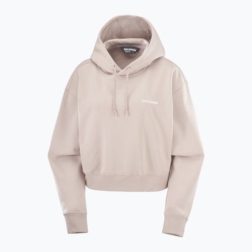 Moteriškas žygio džemperis Salomon Short Hoodie etherea
