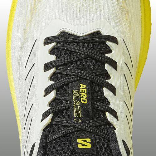 Vyriški bėgimo bateliai Salomon Aero Blaze 3 white/black/blazing yellow