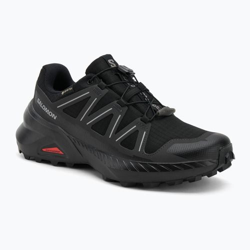 Moteriški bėgimo bateliai Salomon Speedcross Peak GTX juoda/juoda/fantomas