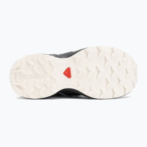 Vaikiški bėgimo bateliai Salomon Speedcross Waterproof black/vanilla ice/french blue