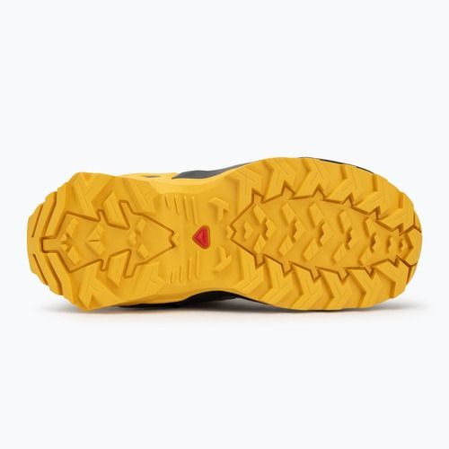 Vaikiški žygio batai Salomon X Ultra Mid GTX castlerock/black/spicy/mustard