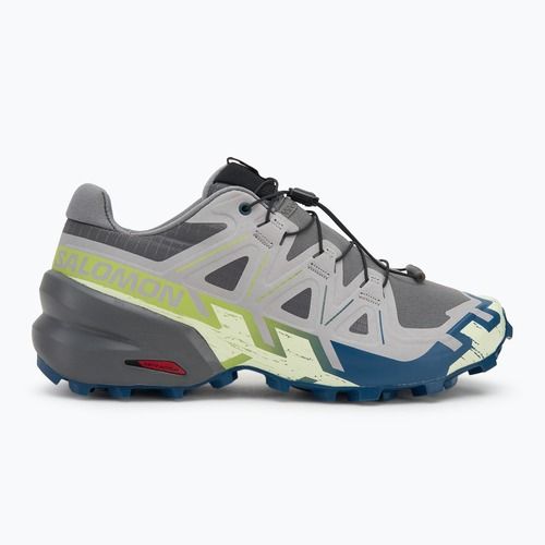 Vyriški bėgimo bateliai Salomon Speedcross 6 castlerock/lime cream/poseidon