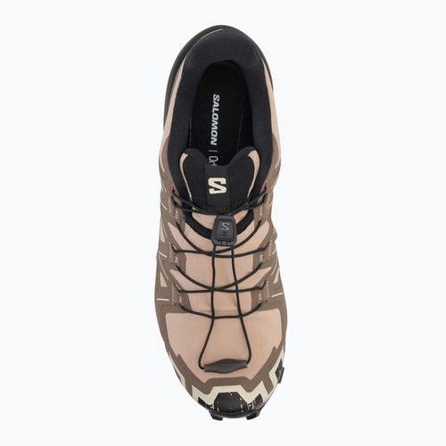 Vyriški bėgimo bateliai Salomon Speedcross 6 natural/black/almond milk