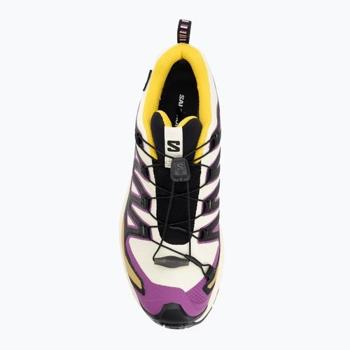 Moteriški bėgimo bateliai Salomon XA PRO 3D V9 GTX transparent yellow/black/waterfall
