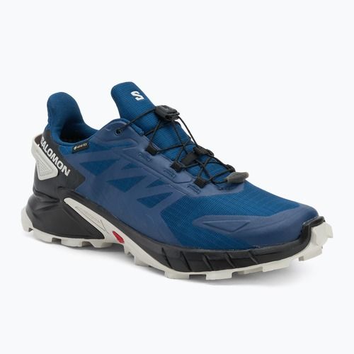 Vyriški bėgimo bateliai Salomon Supercross 4 GTX poseidon/black/lunar rock