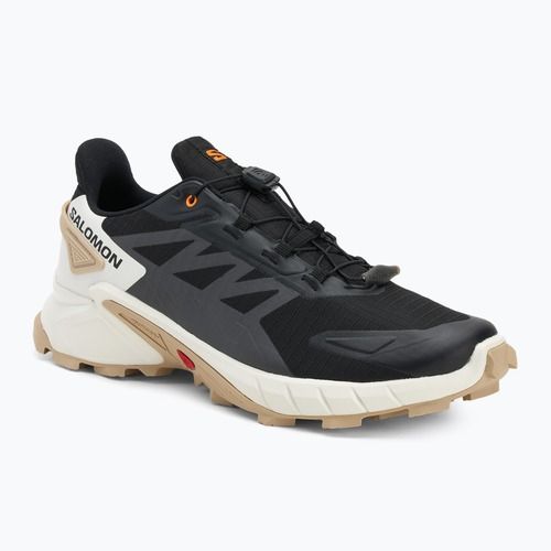 Vyriški bėgimo bateliai Salomon Supercross 4 black / vanilla ice / white pepper