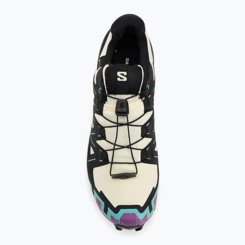 Vyriški bėgimo bateliai Salomon Speedcross 6 GTX transparent yellow/black/waterfall