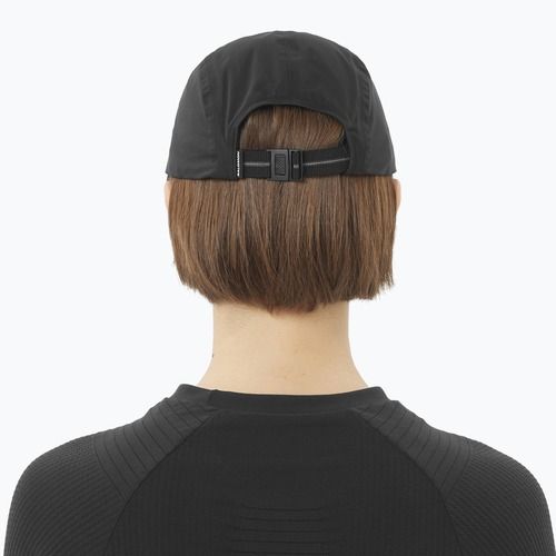 Kepuraitė su snapeliu Salomon S/LAB Ultra Waterproof deep black