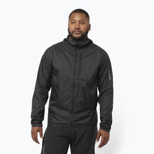Vyriška bėgimo striukė Salomon Cross Wind deep black