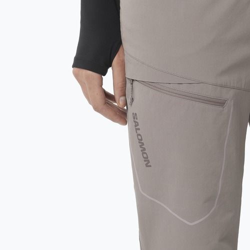 Moteriškos žygių kelnės Salomon Wayfarer Warm iron