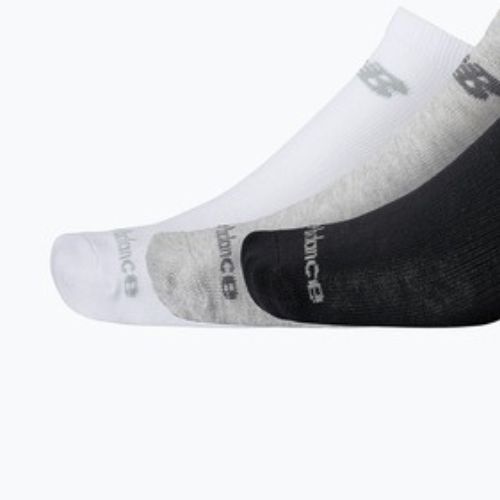 Kojinės New Balance Performance Basic No Show 3 poros white multi