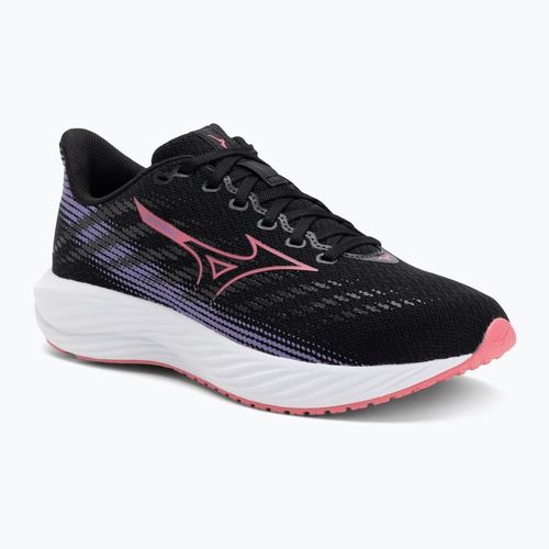 Vaikiški bėgimo bateliai Mizuno Enerzy Rider Jr black/camelliarose/ paisleypurple