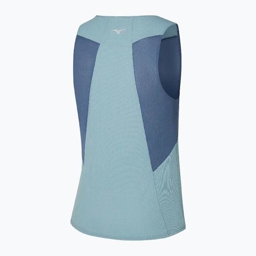 Vyriški bėgimo marškinėliai Mizuno DryAeroFlow Tank vintage indigo