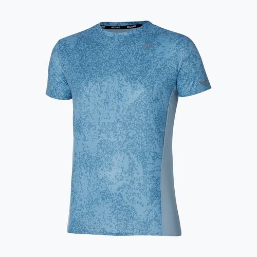 Moteriški bėgimo marškinėliai Mizuno Premium Aero Tee parisian blue