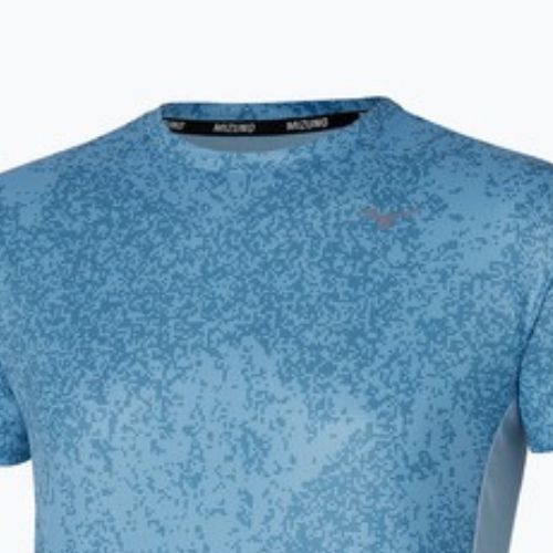 Moteriški bėgimo marškinėliai Mizuno Premium Aero Tee parisian blue