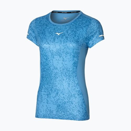 Moteriški bėgimo marškinėliai Mizuno Premium Aero Tee parisian blue