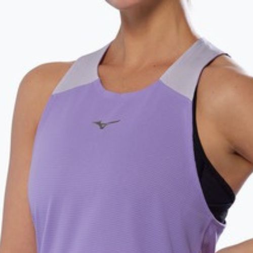 Moteriški bėgimo marškinėliai Mizuno Tech Light Tank paisley purple