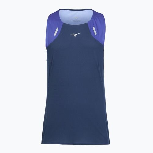 Vyriški bėgimo marškinėliai Mizuno Tech Light Tank estate blue