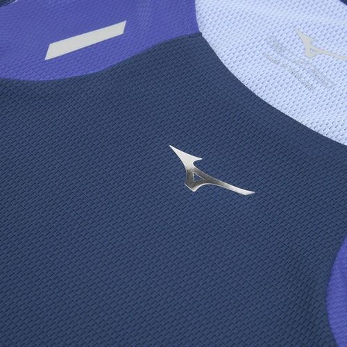 Vyriški bėgimo marškinėliai Mizuno Tech Light Tank estate blue