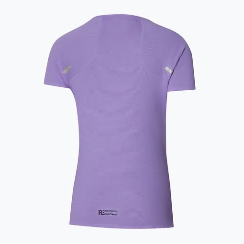 Moteriški bėgimo marškinėliai Mizuno Tech Light Tee paisley purple