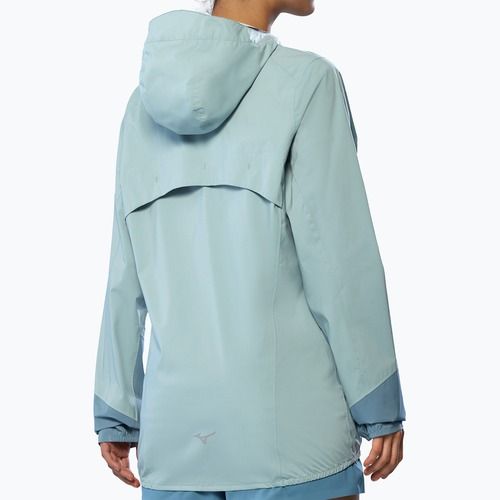 Moteriška bėgimo striukė Mizuno Waterproof 20K ER cloud blue