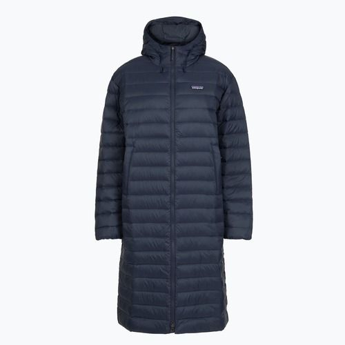 Moteriška pūkinė striukė Patagonia Recycled Down Sweater Parka sunken blue