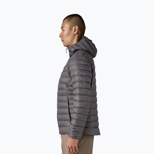 Vyriška pūsta striukė Patagonia Down Sweater Hoody forge grey w/forge grey