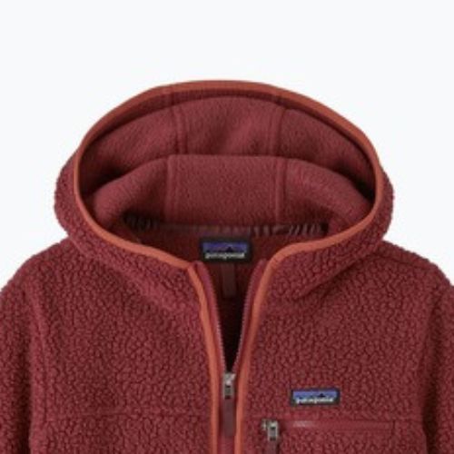 Moteriškas fliso džemperis Patagonia Retro Pile Hoody sequoia red
