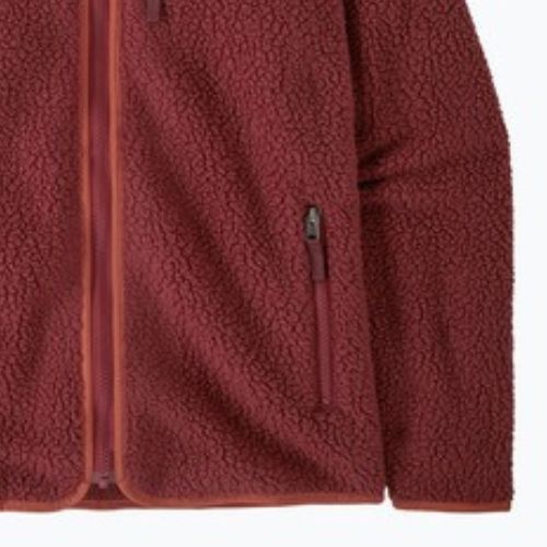 Moteriškas fliso džemperis Patagonia Retro Pile Hoody sequoia red