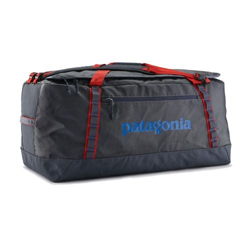 Kelioninis krepšys Patagonia Black Hole Duffel 100 l smolder blue/amanita red