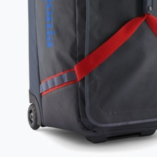 Kelionins krepšys Patagonia Black Hole Wheeled Duffel 100 l smolder blue/amanita red