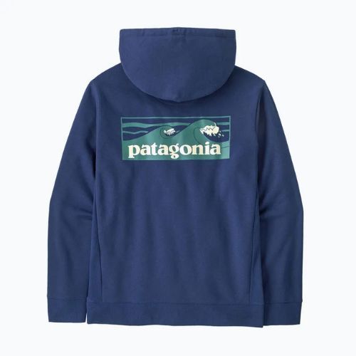 Vyriškas džemperis Patagonia Boardshort Logo Uprisal Hoody clement blue