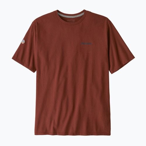 Vyriški marškinėliai Patagonia Fitz Roy Icon Responsibili-Tee dried vanilla