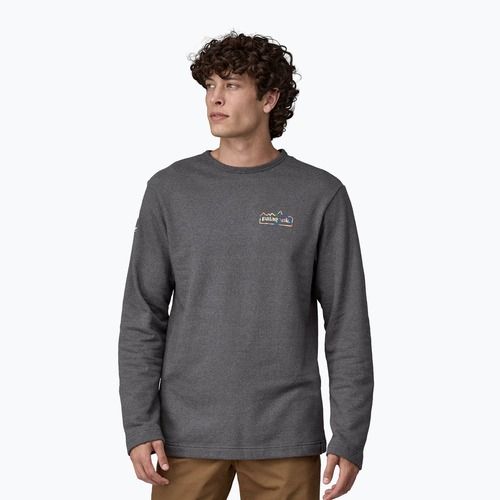 Vyriškas džemperis Patagonia Lightweight Unity Fitz Wildrise Crew ink black