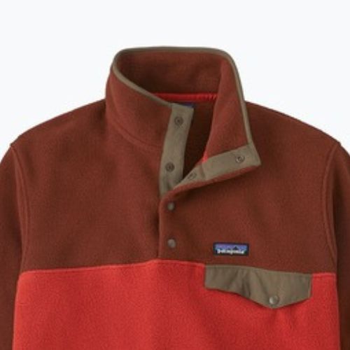 Vyriškas žygio džemperis Patagonia LW Synch Snap-T P / O amanita red