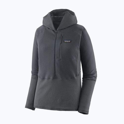 Moteriška softshell striukė Patagonia R1 Hybrid Pullover Hoody smolder blue