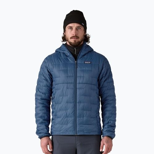 Vyriška pūsta striukė Patagonia Micro Puff Hoody clement blue