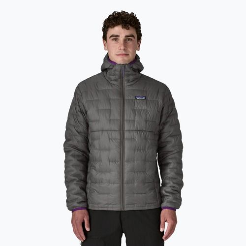 Vyriška pūsta striukė Patagonia Micro Puff Hoody forge grey