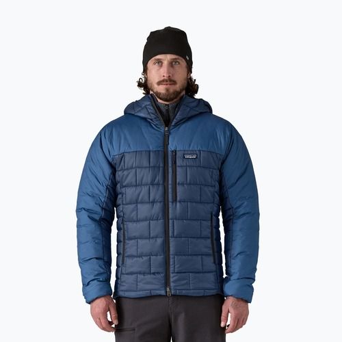 Vyriška pūsta striukė Patagonia Hi-Loft Nano Puff Hoody clement blue