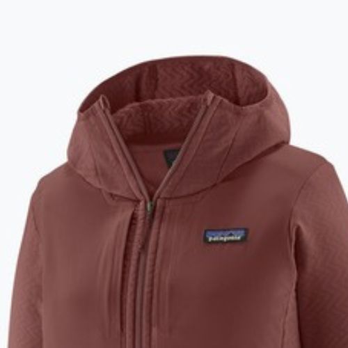 Moteriška softshell striukė Patagonia R2 CrossStrata Hoody dark ruby