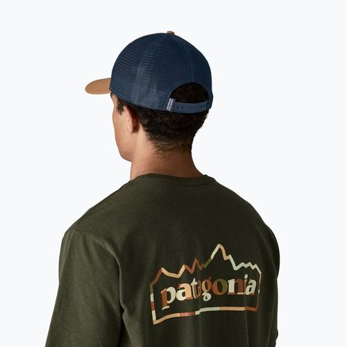 Kepurė su snapeliu Patagonia P-6 Logo LoPro Trucker talon gold