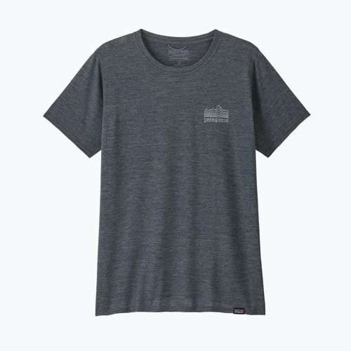 Moteriški marškinėliai Patagonia Cap Cool Daily Graphic Shirt strataspire / smolder blue x-dye