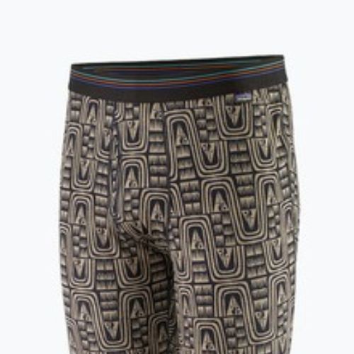 Vyriškos termo kelnės Patagonia Cap Mid Weight Bottoms flow/sunken blue